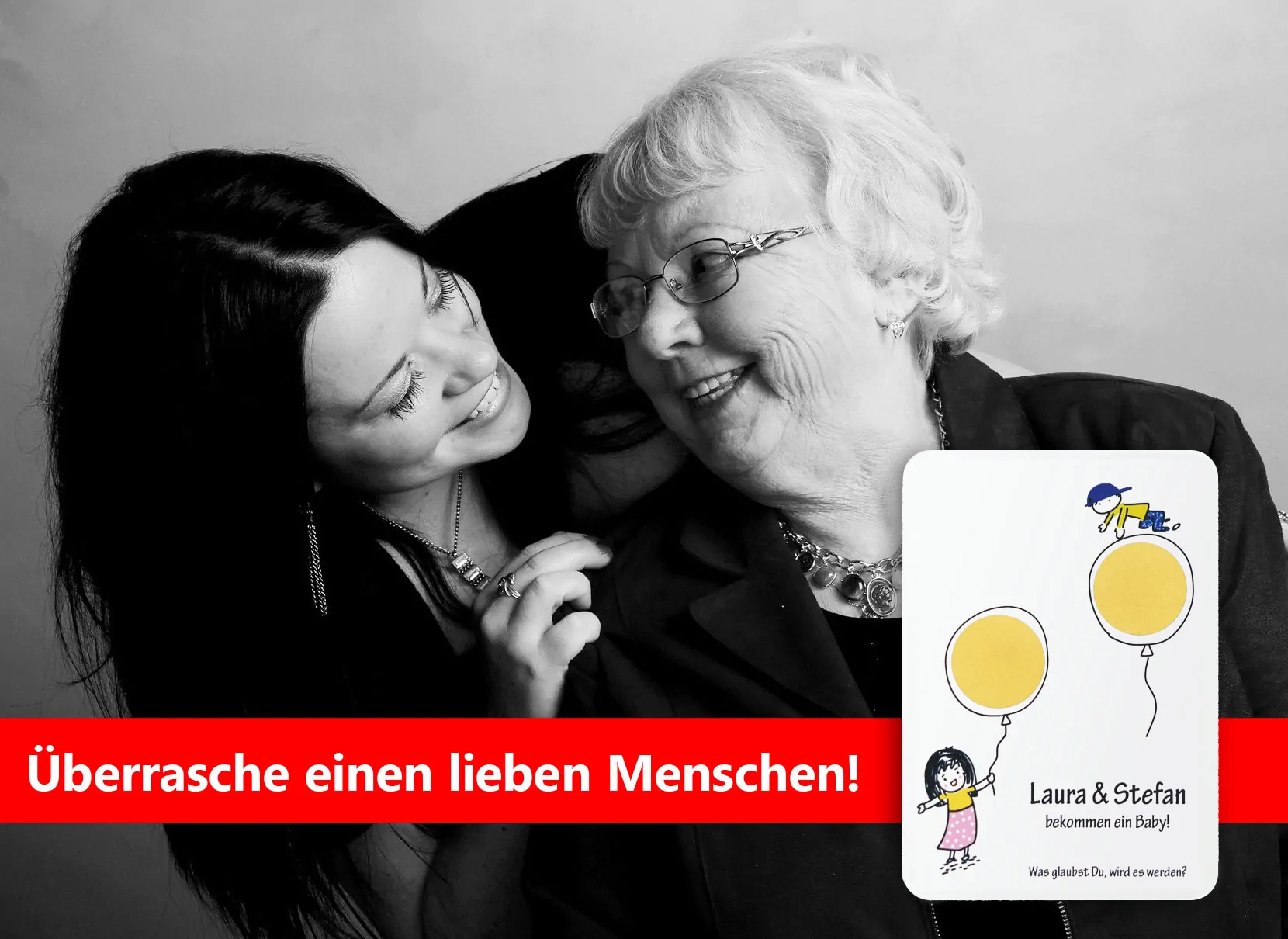 Spannung und Spaß garantiert: Rubbelkarten mit Ratespiel zum Geschlecht des Babies