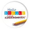 Schulkind Button, Tschüß Kindergarten, Einschulung, Kindergarten Abschied